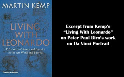 Professor Martin Kemp Praises Work of Peter Paul Biro on Da Vinci Portrait